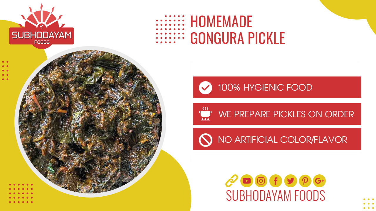 Homemade Gongura Pickle