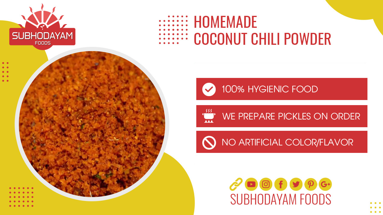 Homemade Coconut Chili Powder