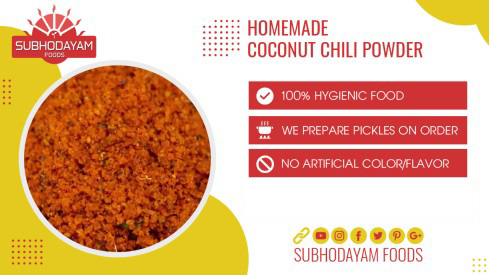 Homemade Coconut Chili Powder