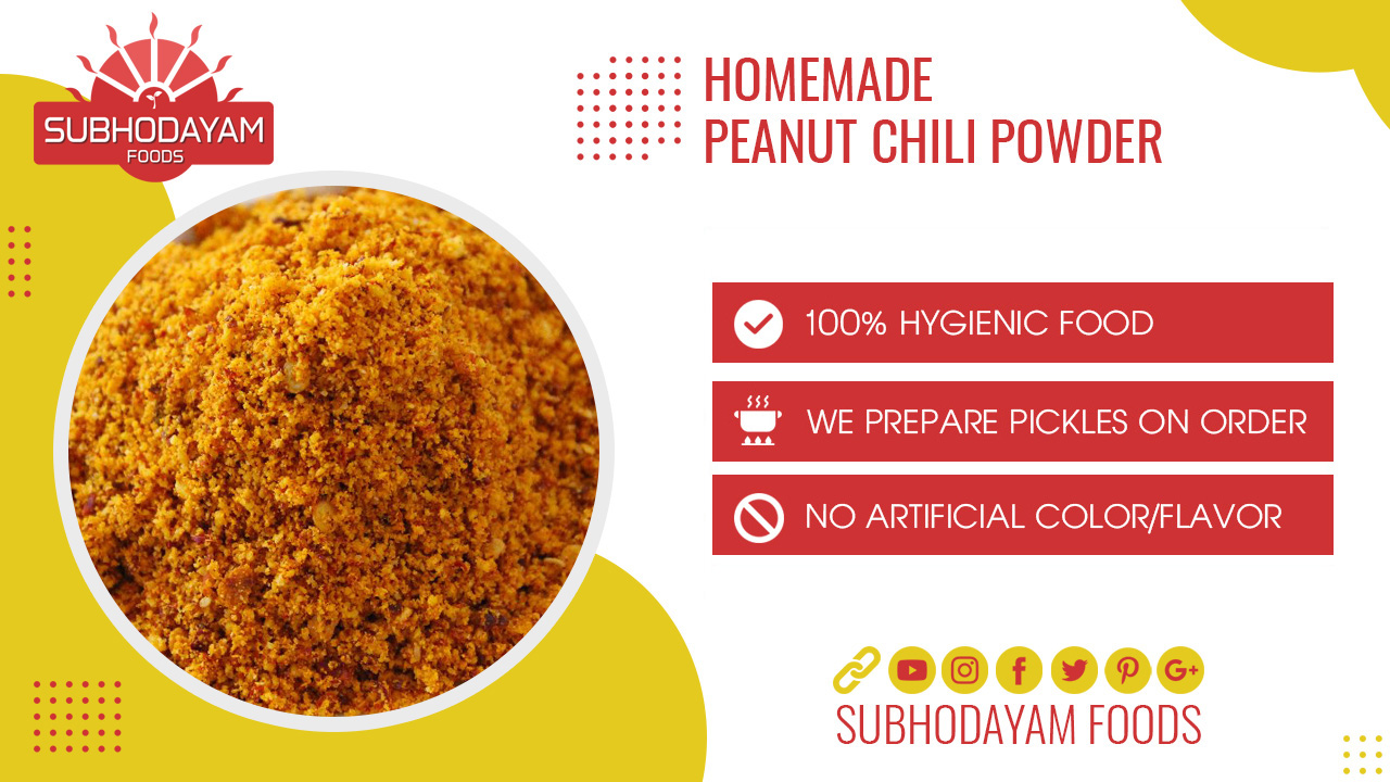 Homemade Peanut Chili Powder