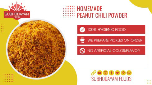 Homemade Peanut Chili Powder